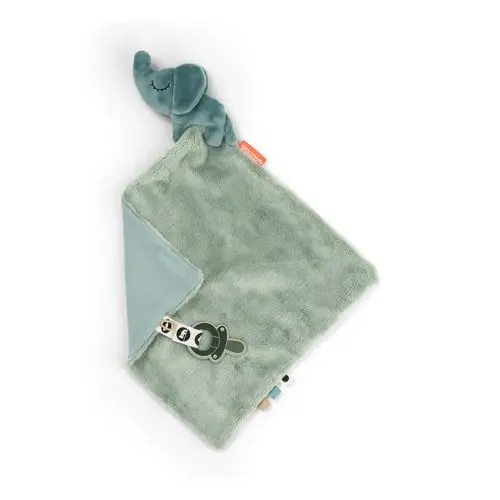 Done by Deer - Comfort Blanket Elphee - Blue - 28 x 28 cm