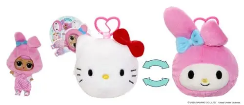 L.O.L. - Loves Hello Kitty Reversible Plush Asst (596608)