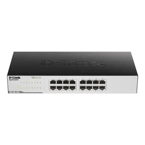 D-Link - 16-Port Gigabit Easy Desktop Switch