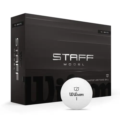 Wilson - Staff Model Golfballer Hvit (12 stk.)