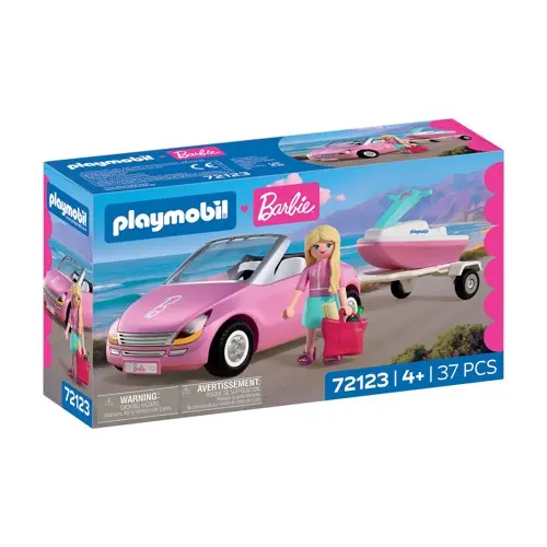 PLAYMOBIL x Barbie – Convertible (72123)
