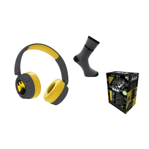 Batman Headphone and Merchandise Bundle