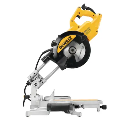 DEWALT - DWS773EXB-QS 216mm Kapp- og Gjærsag 1300W – Kompakt & Presis for Trearbeid