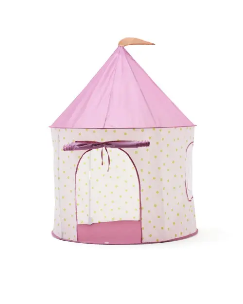 Kids Concept - Tent - Pink with dots - 100x100x130 cm