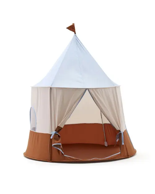 Kids Concept - Tent circus - Blue - 115 x 120 cm