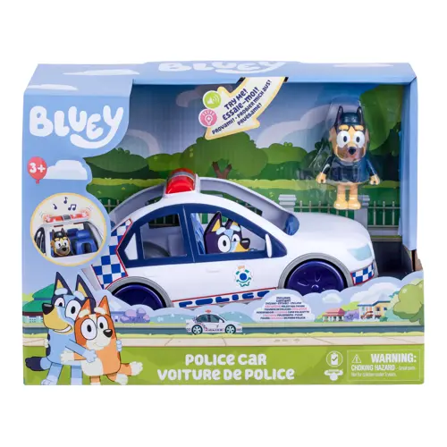 BLUEY - Police Car with Lights and Sound(90451)