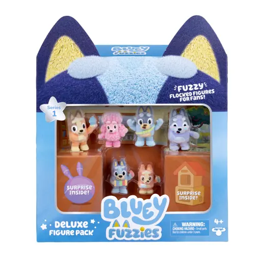 BLUEY Fuzzies - Figure Fan Favorites - 8 pack(90454)