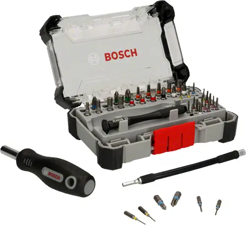 Bosch - 42-delt Bit- og Skrutrekkersett - 2607002836 Tilbehørssett
