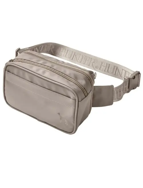 Hunter - Crossbody Bag Seoul incl. Blanket - Grey - 21 x 13 x 7 cm