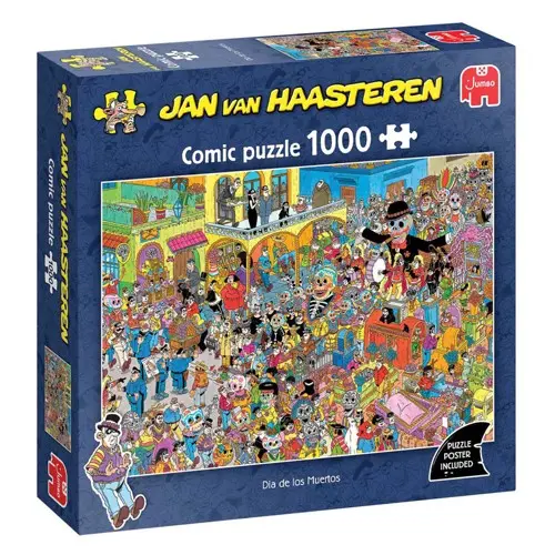 Jan Van Haasteren - Dia De Los Muertos (1000 pieces)