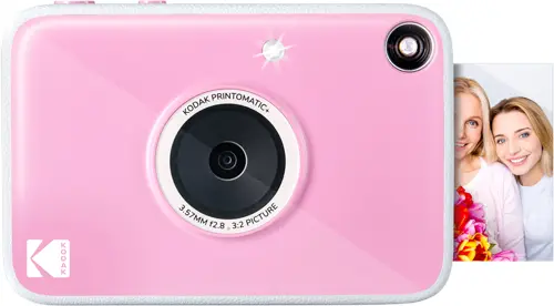 Kodak - Printomatic + Instantkamera med Innebygd Fotoprinter