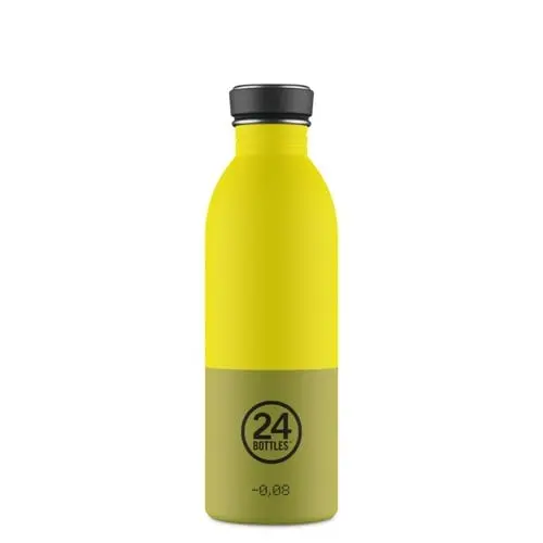 24Bottles - Urban Bottle - Grøn, Gul - 500 ml