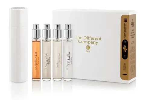 The Different Company - Best Sellers Travel Set + Travel Spray (MS+PE+SI+SB) 4 x 7,5 ml