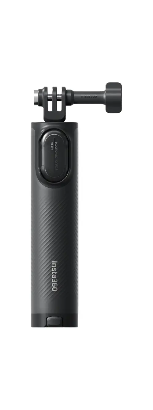 Insta360 - Mini 2-i-1-stativ 2.0 - Kompakt selfiestang med innebygd stativ, 58,5 cm, 300 g belastning