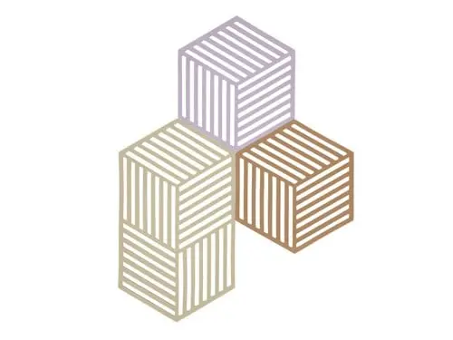 Zone Denmark - Hexagon Bordskånere - 3-Pakning