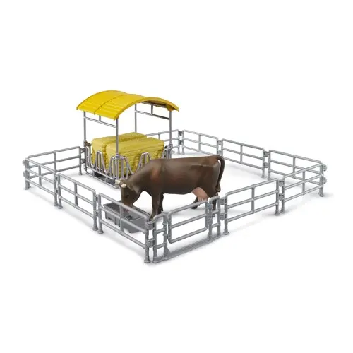Bruder - Accessories: Hay rack with fences and trough (62612)