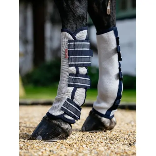 Lemieux - Arika Mesh Fly Boots - Navy/Grey - Full