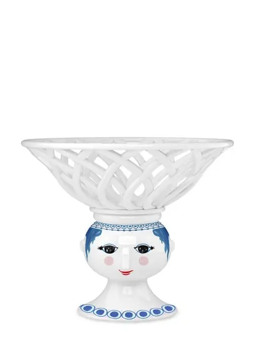 Bjørn Wiinblad - Dora Fruit Bowl - Blå - Ø25 cm
