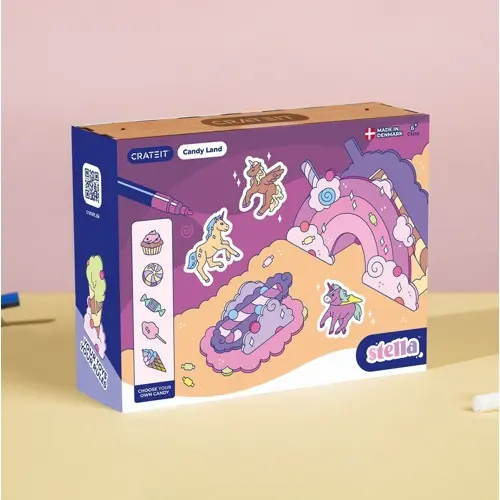 CrateIT - Unicorn Wooden Toy Candy Land (CR-C1132)