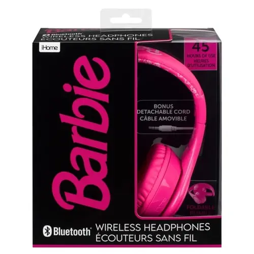 iHome - Barbie Premium Bluetooth Headphones