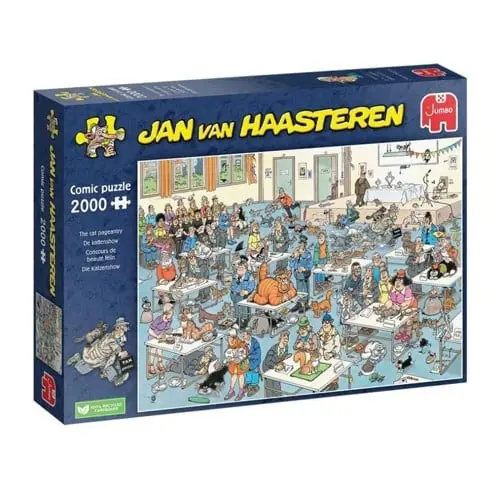 Jan van Haasteren - The cat pageantry (2000 pieces)