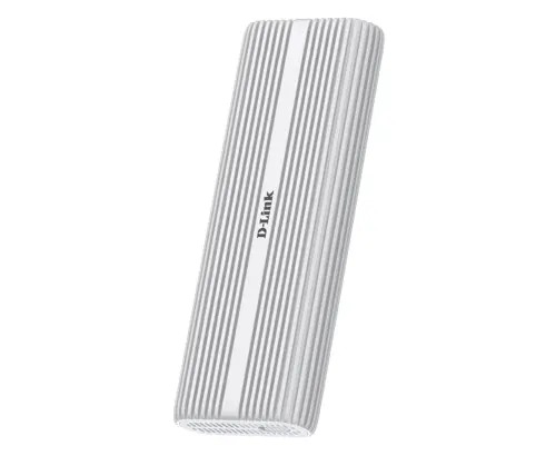 D-Link - USB-C 4.0 M.2 NVMe SSD Enclosure