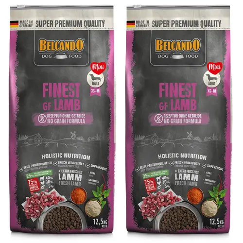 Belcando - 2 x Finest GF Lamb - 12.5kg
