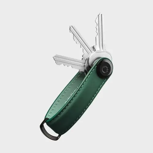 Orbitkey - Key Organiser Matte Leather - Forest