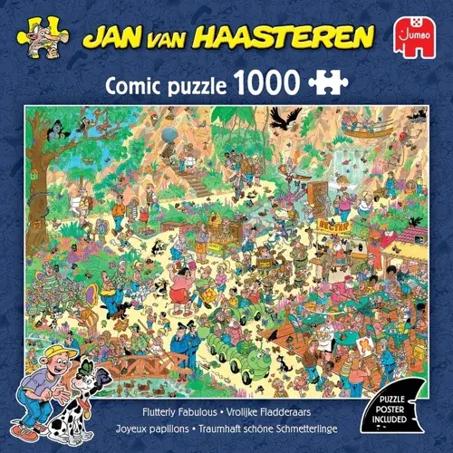 Jan van Haasteren - Flutterly Fabulous (1000 pieces)