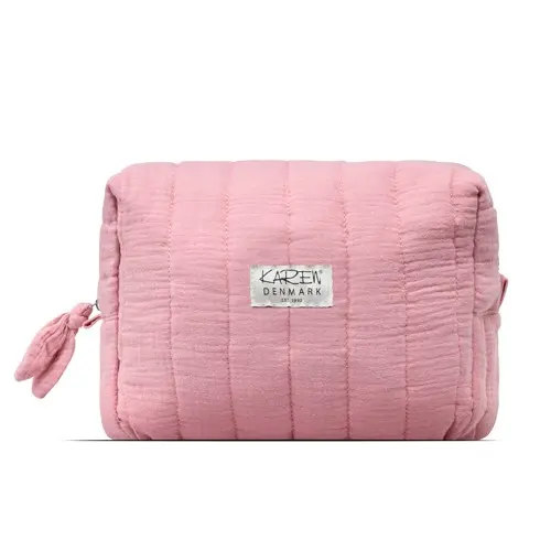 Karen - Stor toalettmappe - Pink - Large