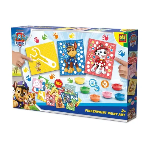 SES Creative - Paw Patrol - Fingerpaint - Print Art (S14082)