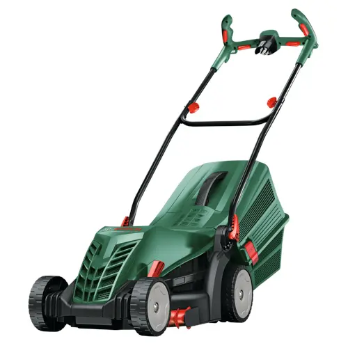 Bosch - UniversalRotak 34-405 - Kompakt Kabeldrevet Gressklipper med GrassCombs og 34 cm Klippebredde