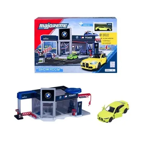 Majorette - BMW Showroom Set + 1 Vehicle 3 (8502106000)