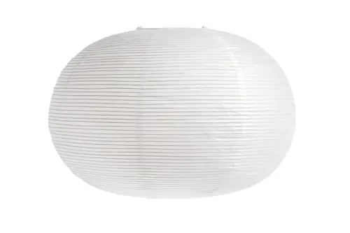 HAY - Papir Lampeskjerm - Ø70 cm - Ellipse - Hvit