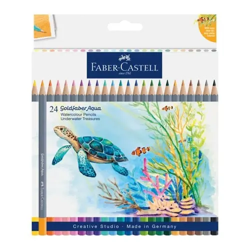 Faber-Castell - WC Pencils GoFa Aqua - 24 pcs. in Box (114617)