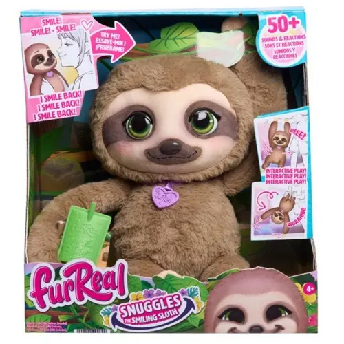 FurReal Snuggles The Smiling Sloth