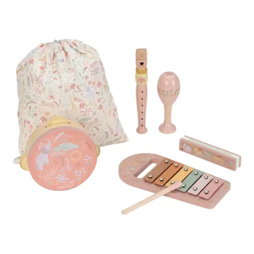 Little Dutch - Music set - Pink Safari Friends (LD7474)