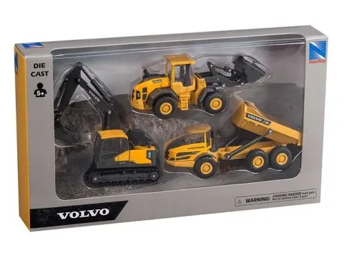 Speed Car - Metal Volvo Construction Vehicle Set (40722)