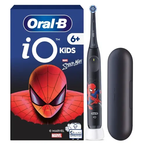 Oral B - iO 6+ Kids Marvel Spider-Man Elektrisk Tannbørste - Black