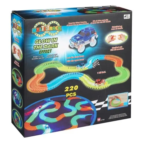 Multi Track - Glow Set, 220 Pcs (41795)