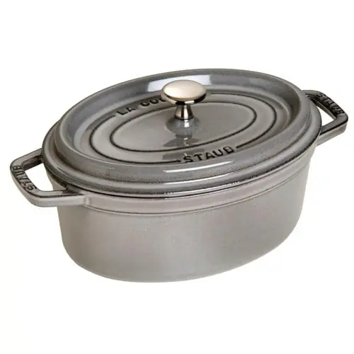 Staub - Cocotte - Graphite-grey - 23 cm