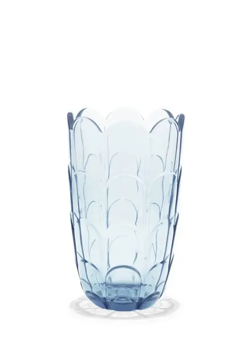 Holmegaard - Lily Vase - Blue Iris - 19 cm