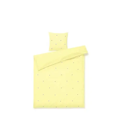 Juna - Daisy Sengetøy - Yellow - 140x220 cm