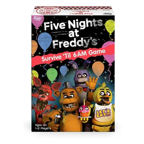 FNAF Five Nights at Freddy's - Board Game Survive ´Til 6AM Game (EN)