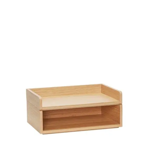 Hübsch – Afour Brett – 33x22xH15 cm – Natur