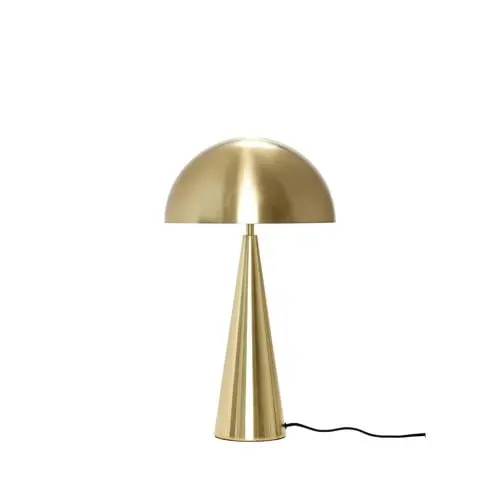 Hübsch - Mush Bordlampe Høy - H50 cm - Messing