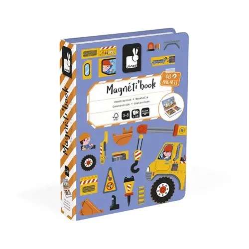Janod - Magneti'Book - Construction (LKJ2526)