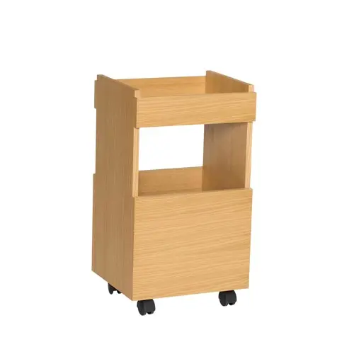 Hübsch - Forma Trolley - Natural - 40x35xh70cm