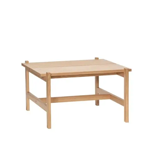 Hübsch - Dash Coffee Table - Natural - 80x80xh47cm