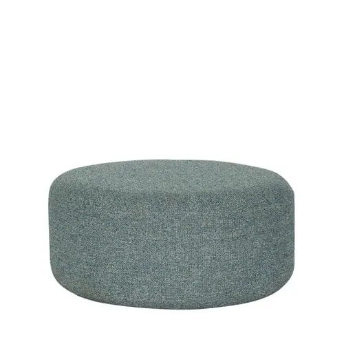 Hübsch - Marshmellow Pouffe - Dark grey - Large ø70xh35cm